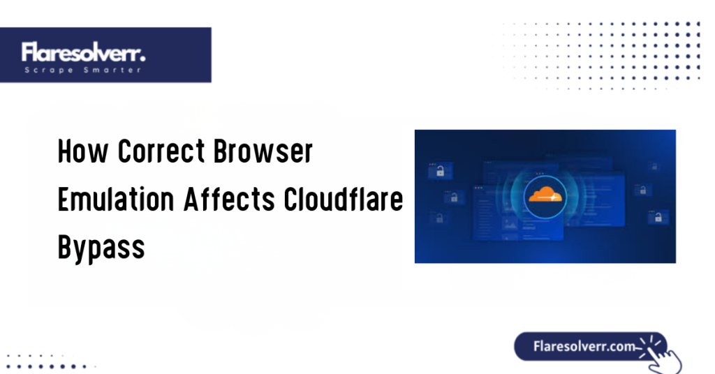 How Correct Browser Emulation Affects Cloudflare Bypass