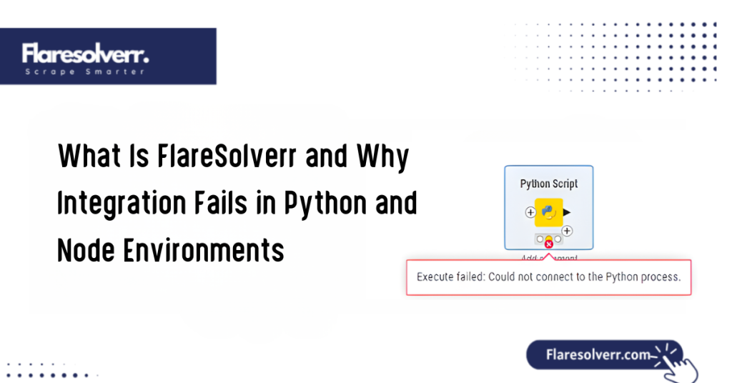 What Is FlareSolverr and Why Integration Fails in Python and Node